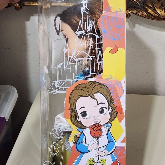 Disney Beauty and the Beast Belle 16" Animator's Play Doll with Lamb Toy NEW - Picture 11 of 16